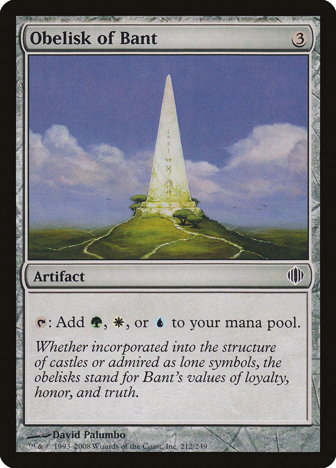 Obelisk of Bant - Shards of Alara (ALA)