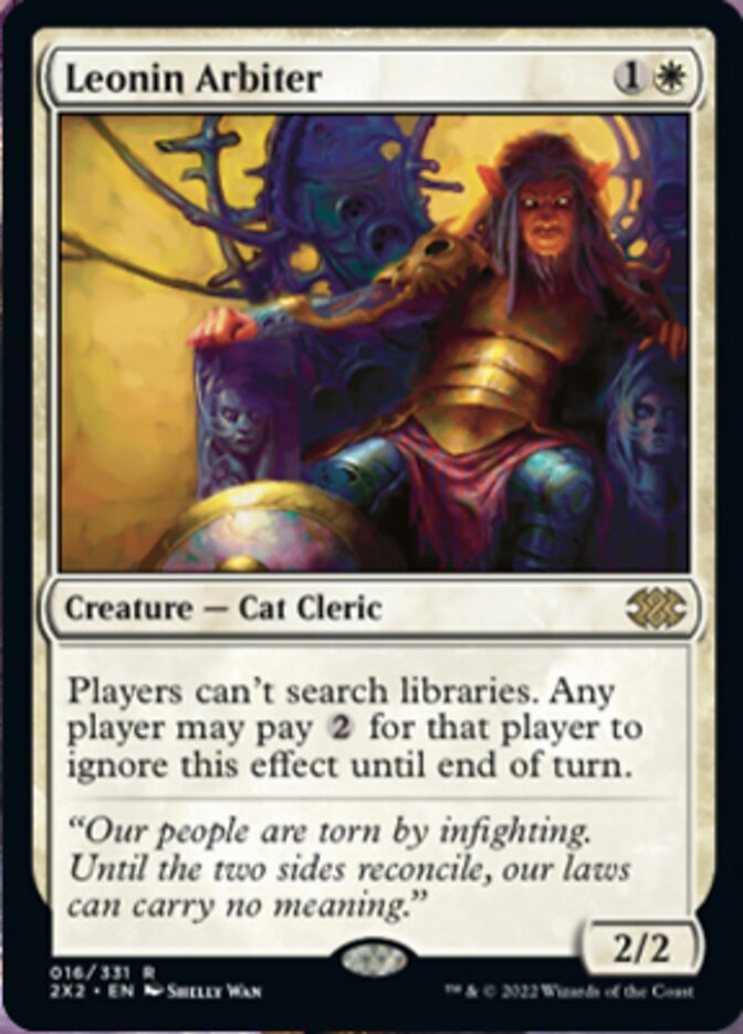 Leonin Arbiter - [Foil] Double Masters 2022 (2X2)