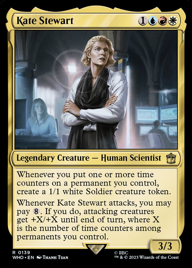 Kate Stewart - [Foil] Doctor Who (WHO)