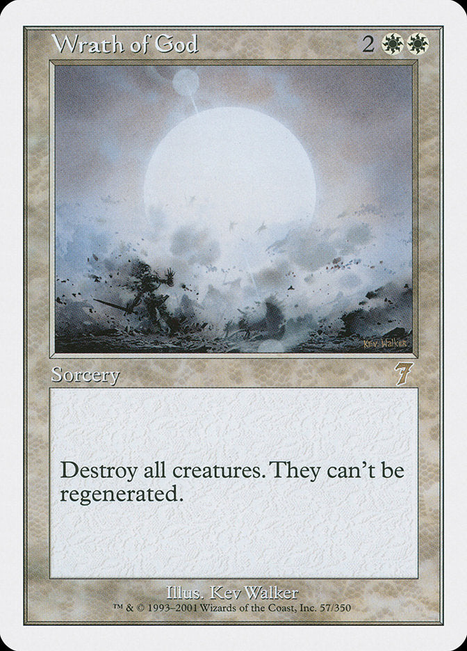 Wrath of God - [Foil] Seventh Edition (7ED)