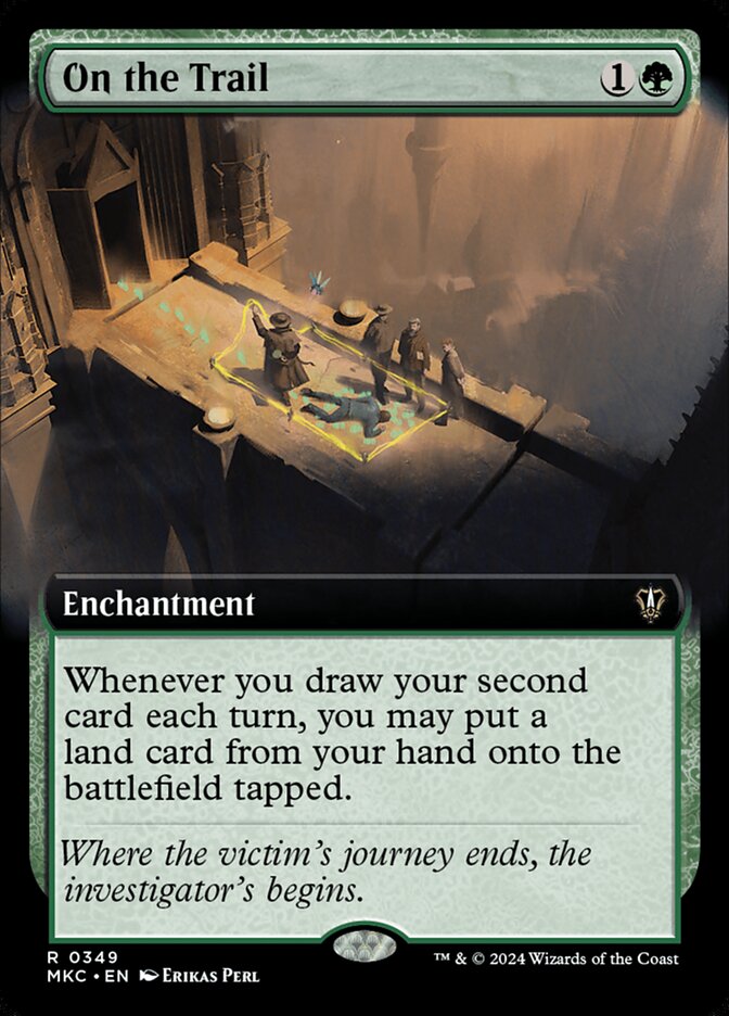 On the Trail - [Extended Art] Murders at Karlov Manor Commander (MKC)