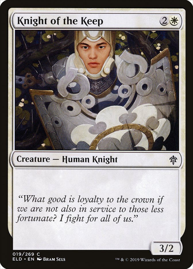 Knight of the Keep - [Foil] Throne of Eldraine (ELD)