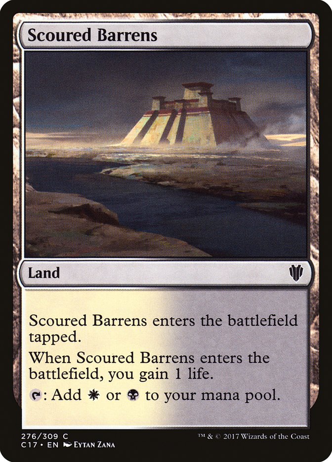 Scoured Barrens - Commander 2017 (C17)