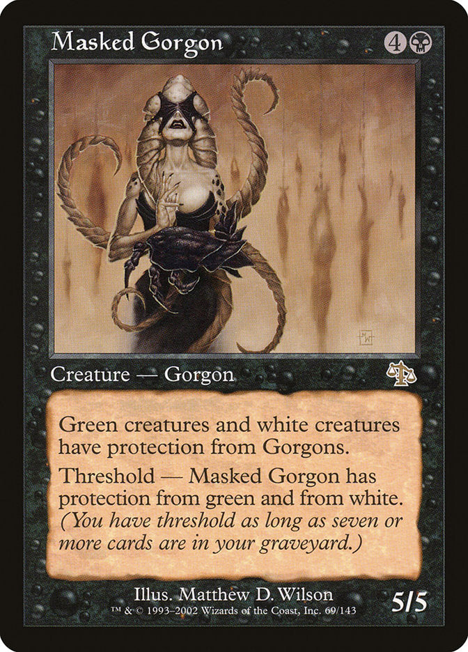 Masked Gorgon - [Foil] Judgment (JUD)