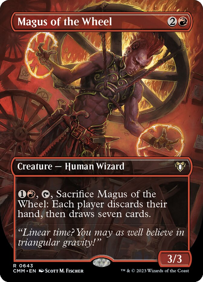 Magus of the Wheel - [Foil, Borderless] Commander Masters (CMM)