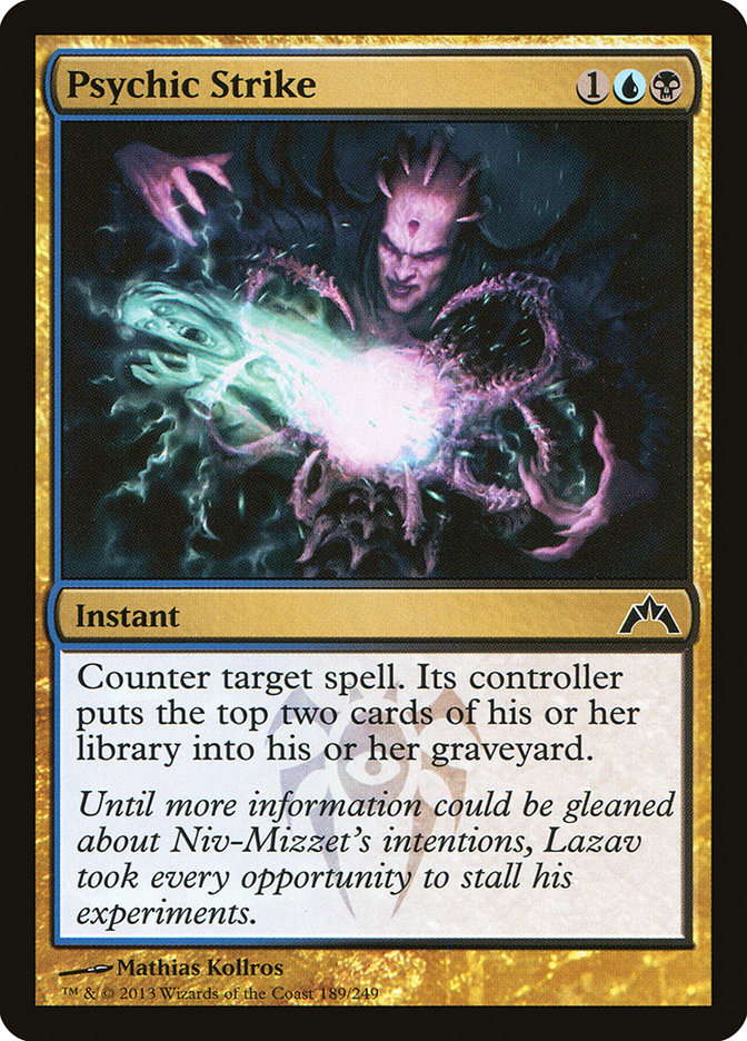 Psychic Strike - [Foil] Gatecrash (GTC)