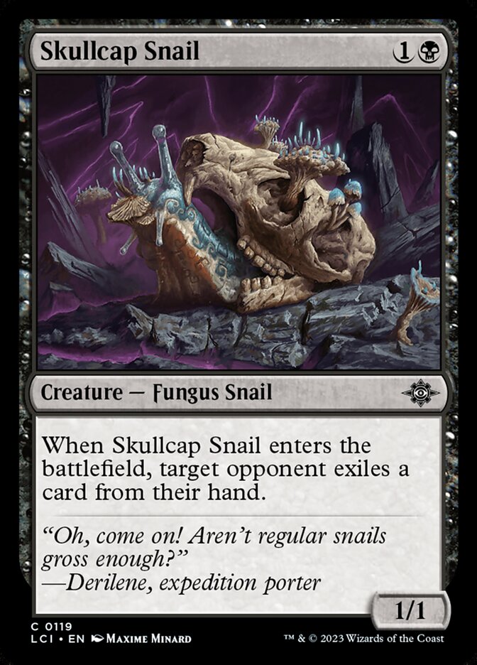 Skullcap Snail - [Foil] The Lost Caverns of Ixalan (LCI)
