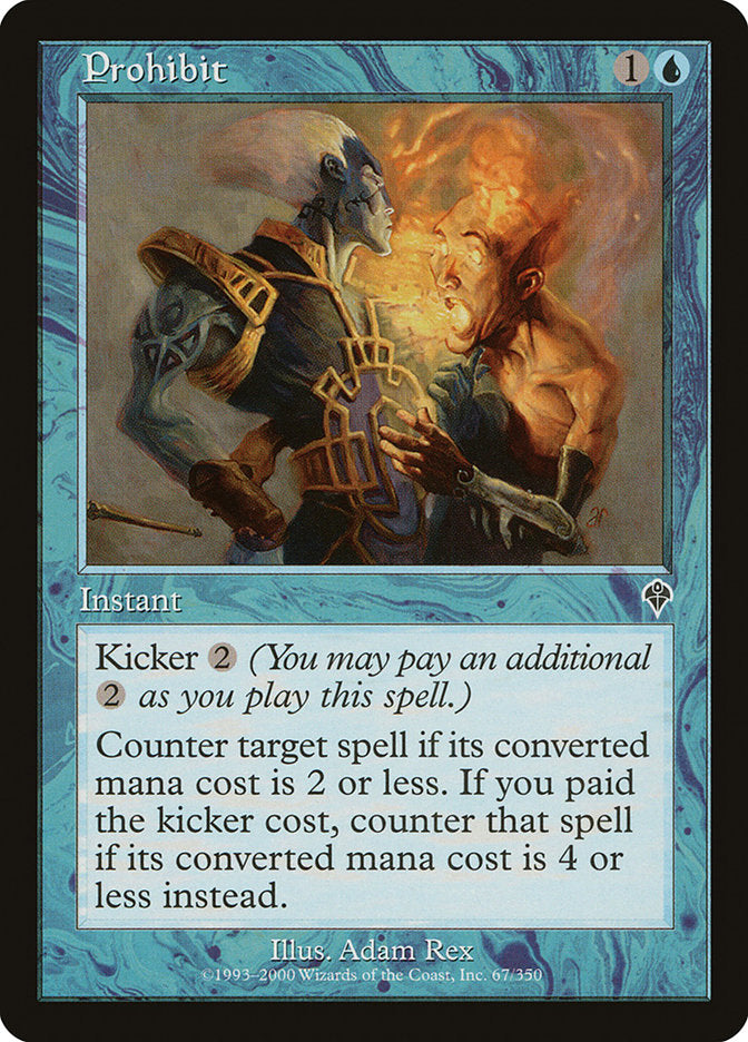 Prohibit - [Foil, Retro Frame] Invasion (INV)