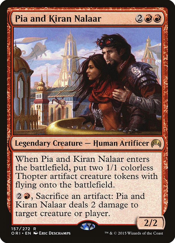 Pia and Kiran Nalaar - [Foil] Magic Origins (ORI)