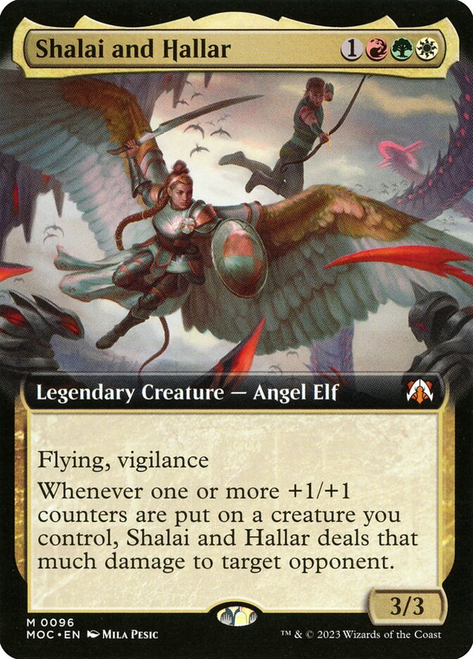 Shalai and Hallar - [Extended Art] March of the Machine Commander (MOC)