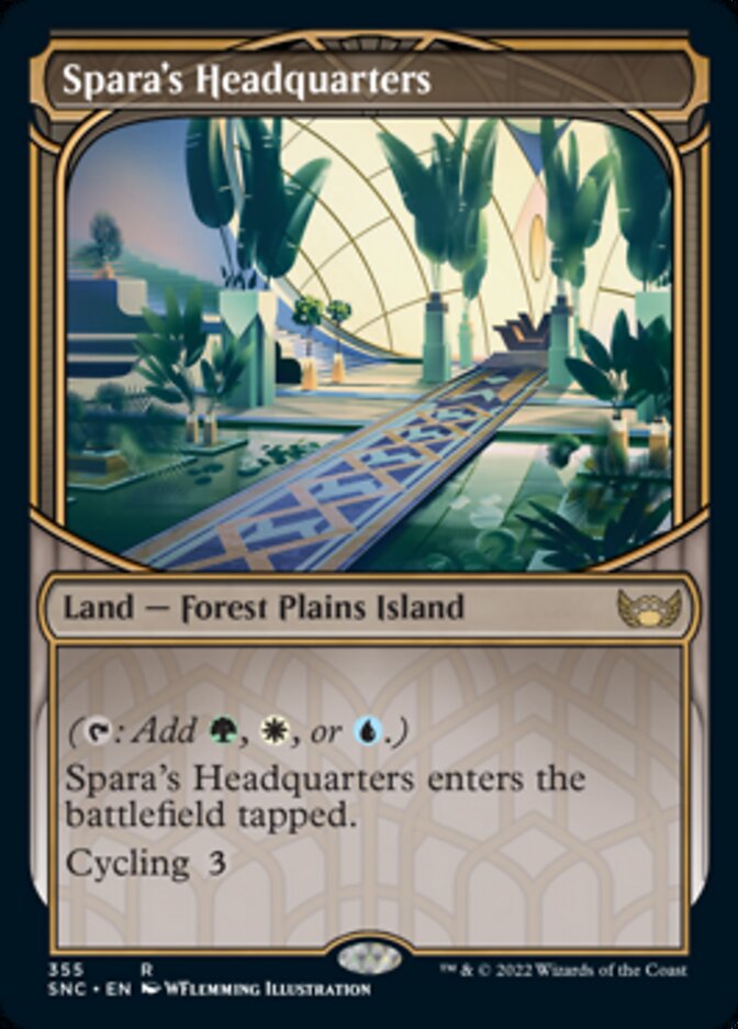 Spara's Headquarters - [Foil, Showcase] Streets of New Capenna (SNC)