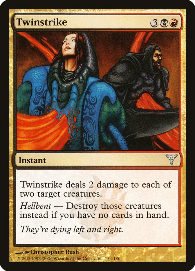 Twinstrike - [Foil] Dissension (DIS)