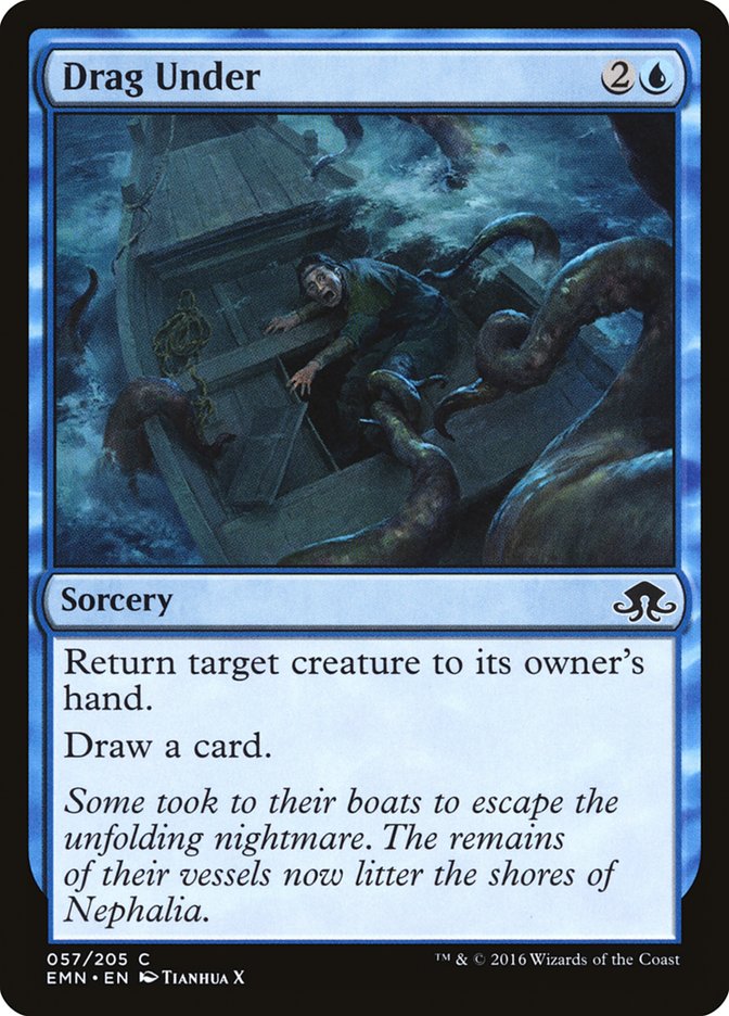 Drag Under - [Foil] Eldritch Moon (EMN)