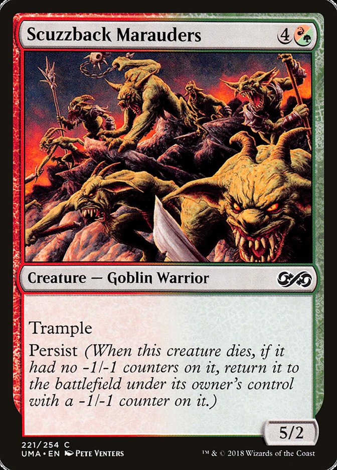 Scuzzback Marauders - [Foil] Ultimate Masters (UMA)