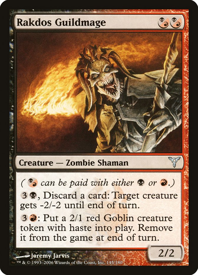 Rakdos Guildmage - Dissension (DIS)