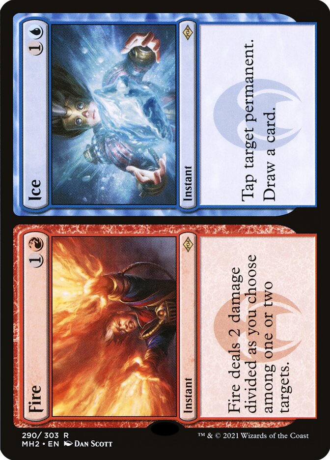 Fire // Ice - [Etched Foil] Modern Horizons 2 (MH2)