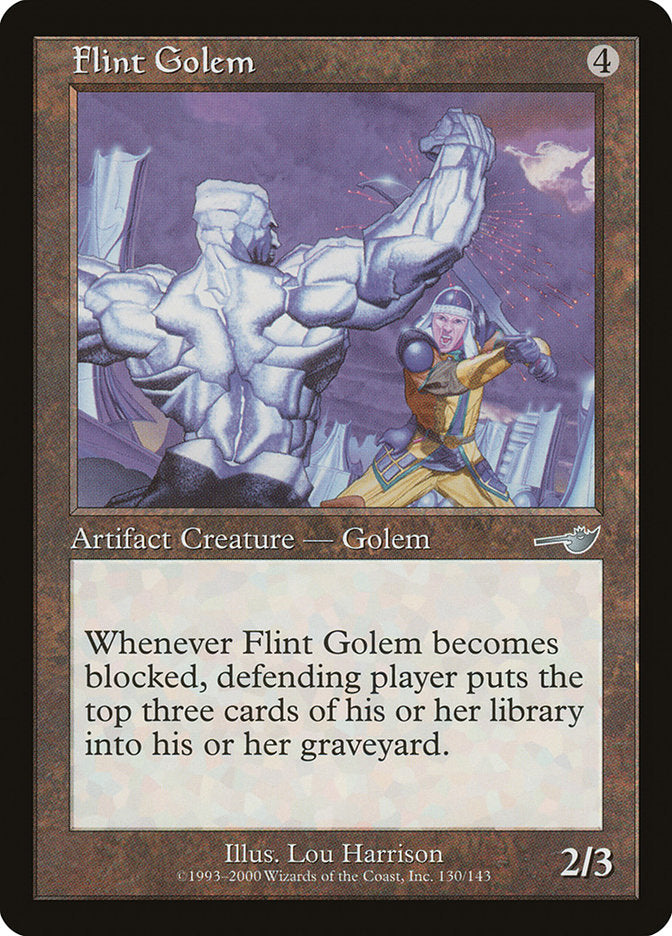 Flint Golem - [Foil] Nemesis (NEM)