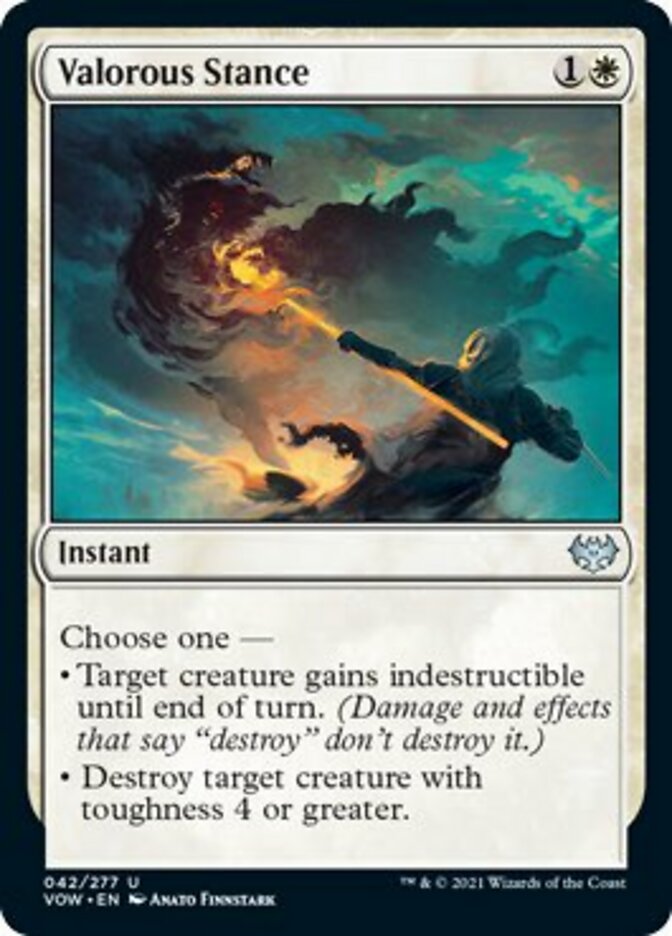 Valorous Stance - [Foil] Innistrad: Crimson Vow (VOW)