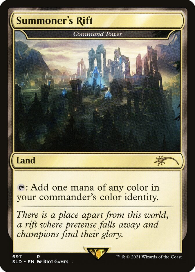 Summoner's Rift - Command Tower - [Foil] Secret Lair Drop (SLD)