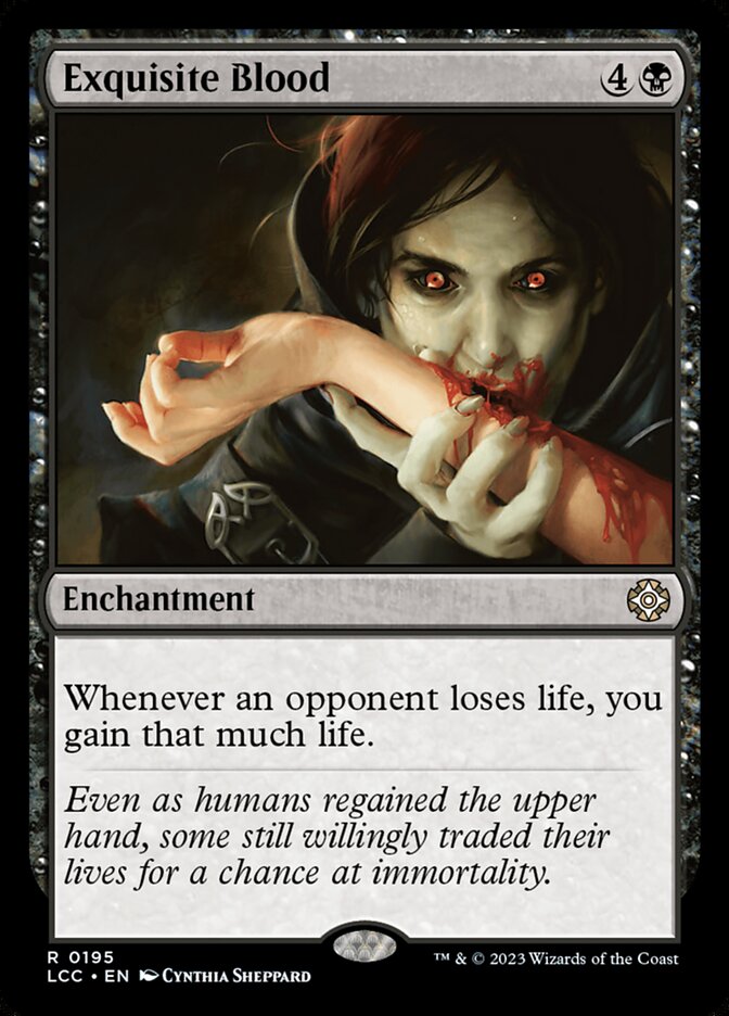 Exquisite Blood - Lost Caverns of Ixalan Commander (LCC)