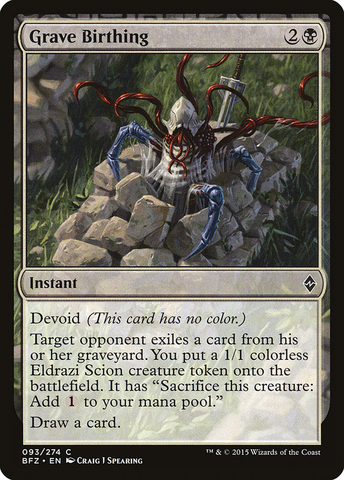 Grave Birthing - [Foil] Battle for Zendikar (BFZ)