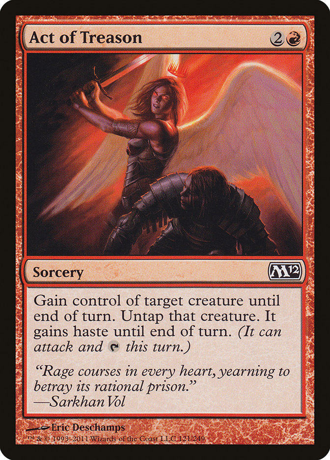 Act of Treason - [Foil] Magic 2012 (M12)