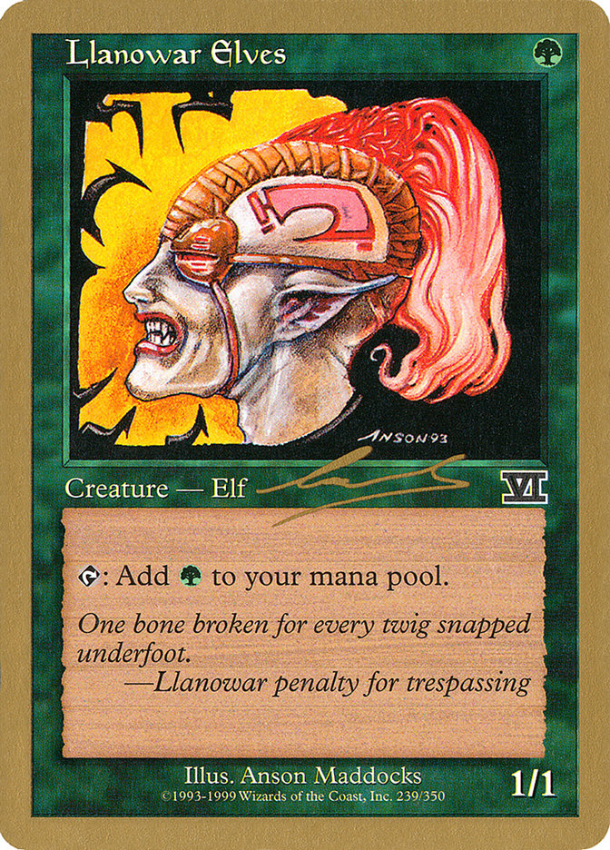 Llanowar Elves - World Championship Decks 2000 (WC00)
