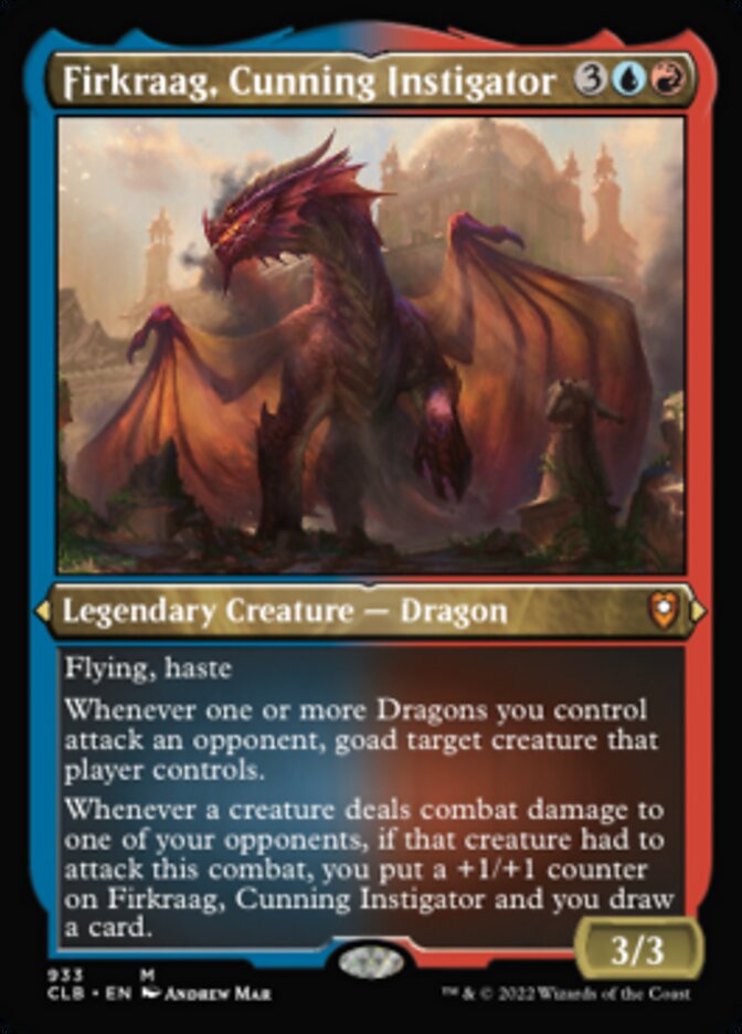 Firkraag, Cunning Instigator - [Etched Foil] Commander Legends: Battle for Baldur's Gate (CLB)