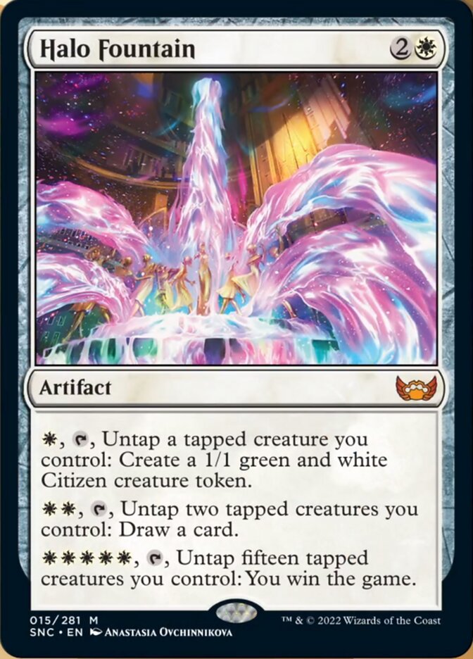 Halo Fountain - [Foil] Streets of New Capenna (SNC)