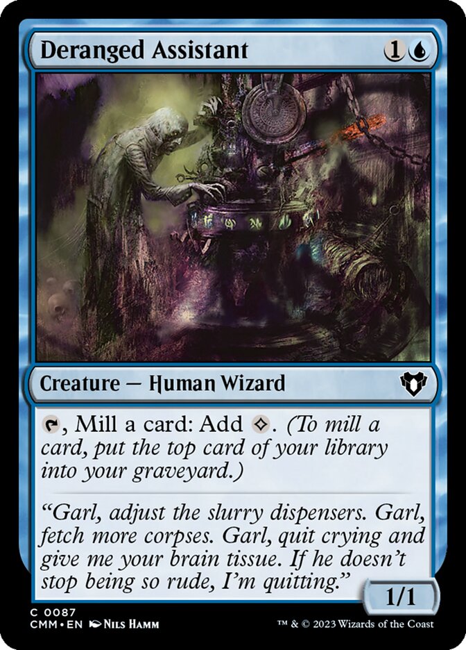 Deranged Assistant - [Foil] Commander Masters (CMM)