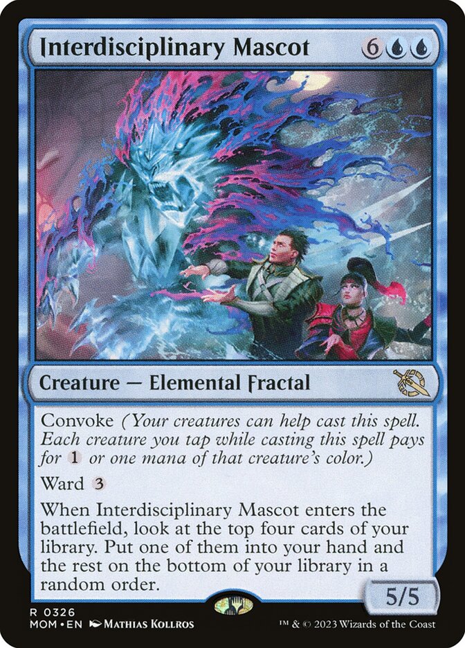 Interdisciplinary Mascot - [Foil] March of the Machine (MOM)