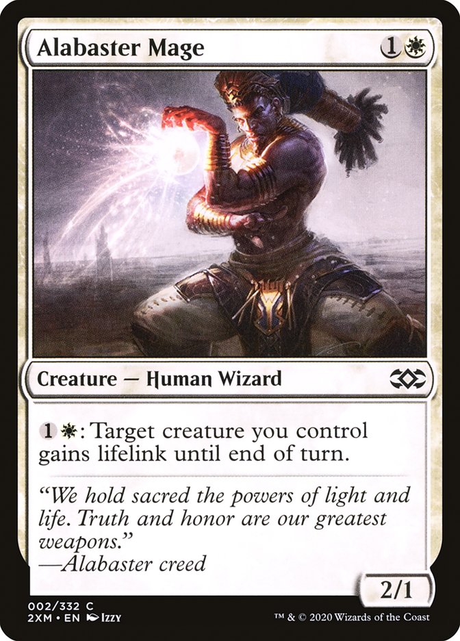 Alabaster Mage - Double Masters (2XM)