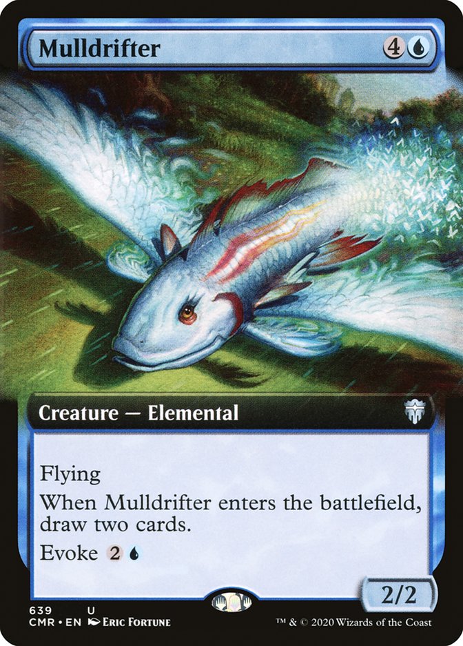 Mulldrifter - [Foil, Extended Art] Commander Legends (CMR)