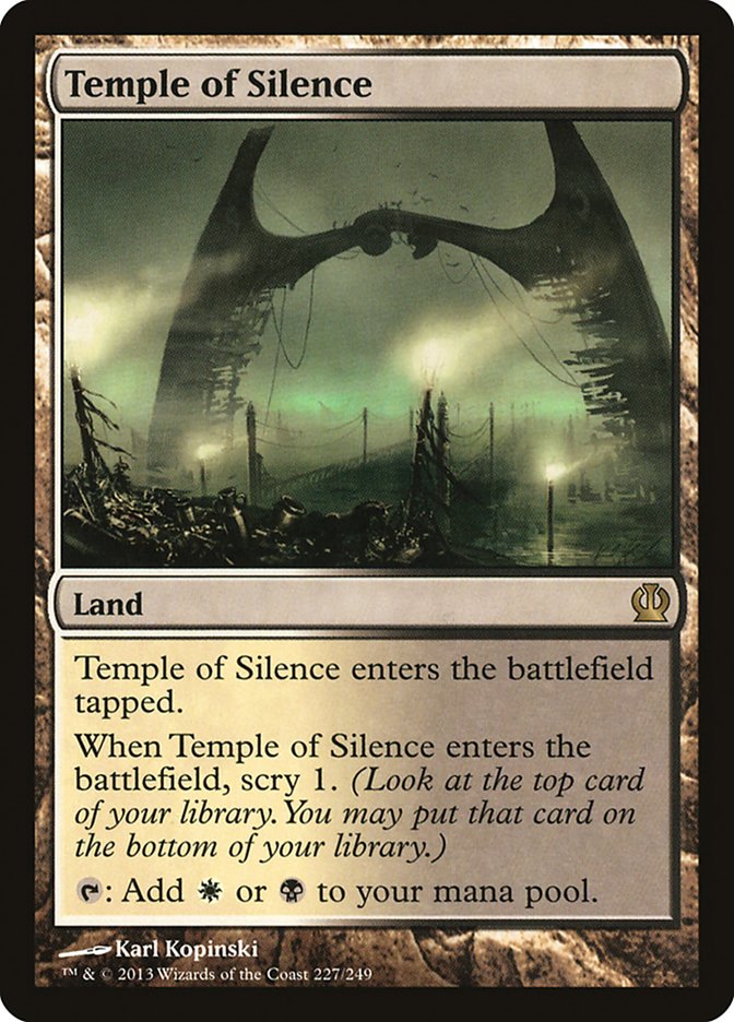 Temple of Silence - [Foil] Theros (THS)