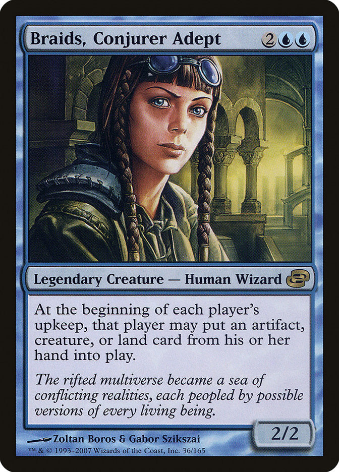 Braids, Conjurer Adept - [Foil] Planar Chaos (PLC)