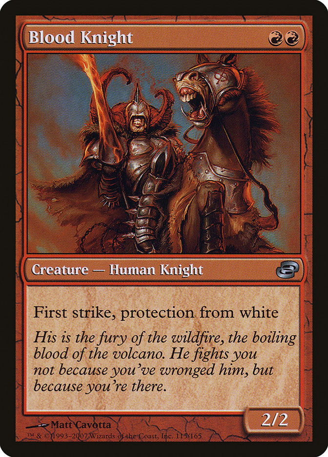 Blood Knight - [Foil] Planar Chaos (PLC)