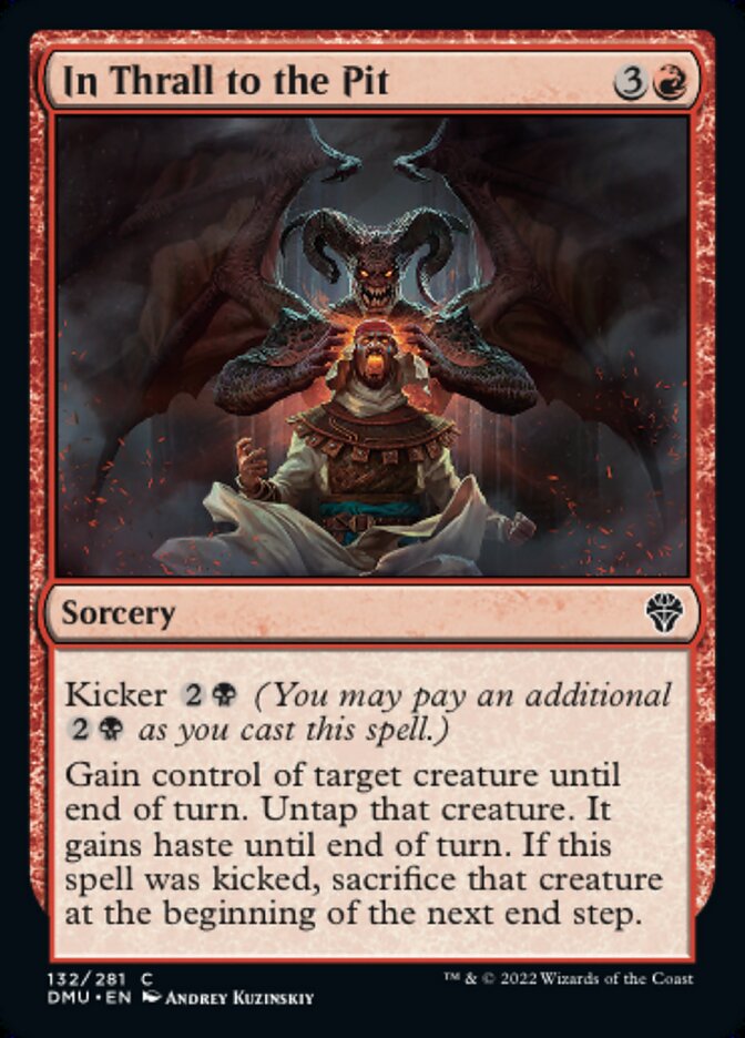 In Thrall to the Pit - [Foil] Dominaria United (DMU)