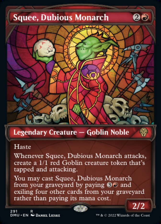 Squee, Dubious Monarch - [Foil, Showcase] Dominaria United (DMU)
