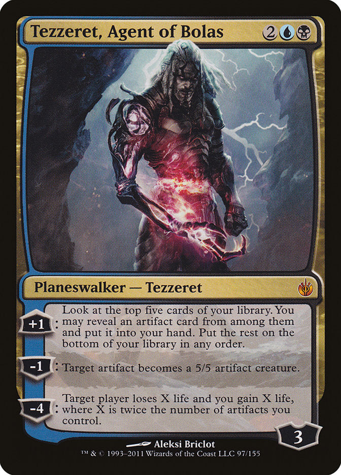 Tezzeret, Agent of Bolas - [Foil] Mirrodin Besieged (MBS)