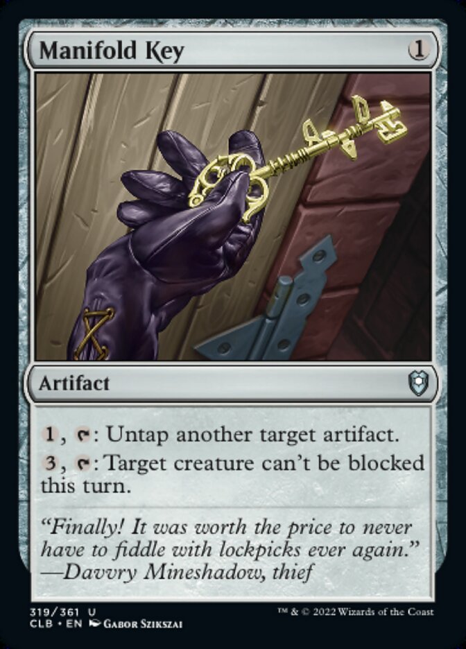 Manifold Key - [Foil] Commander Legends: Battle for Baldur's Gate (CLB)