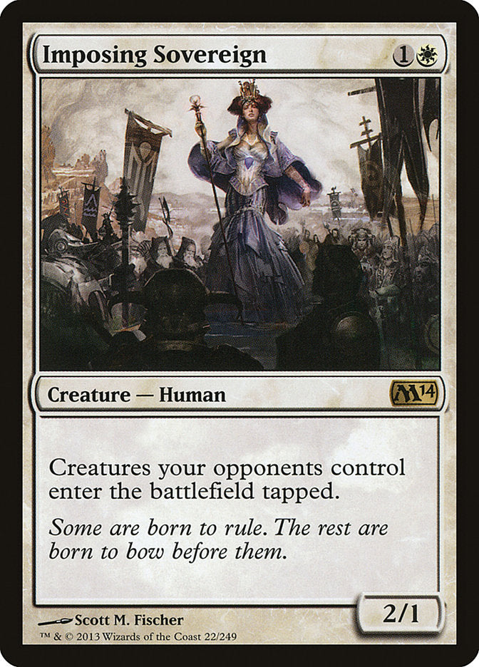 Imposing Sovereign - [Foil] Magic 2014 (M14)