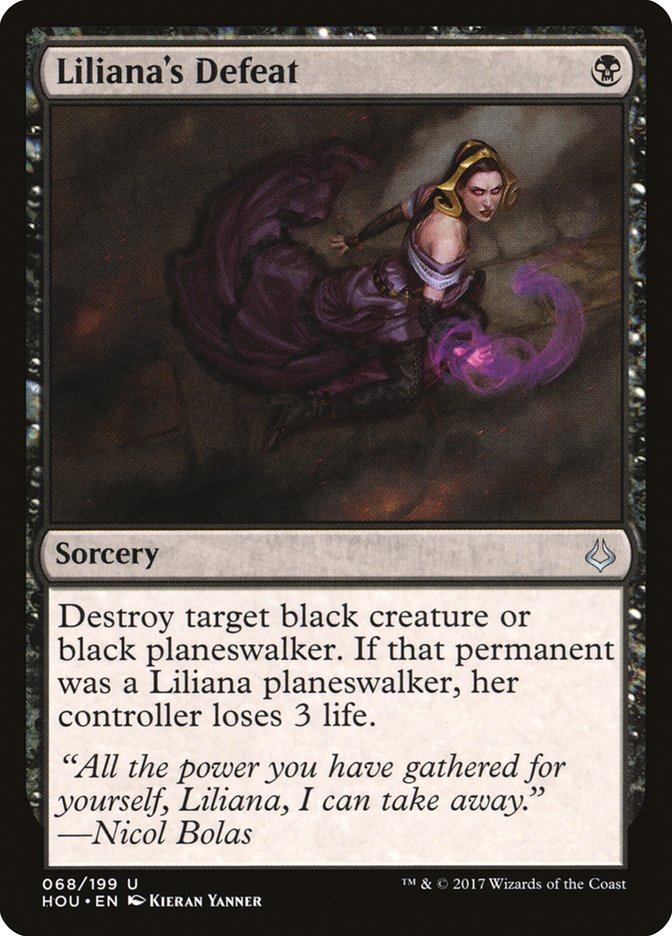 Liliana's Defeat - [Foil] Hour of Devastation (HOU)