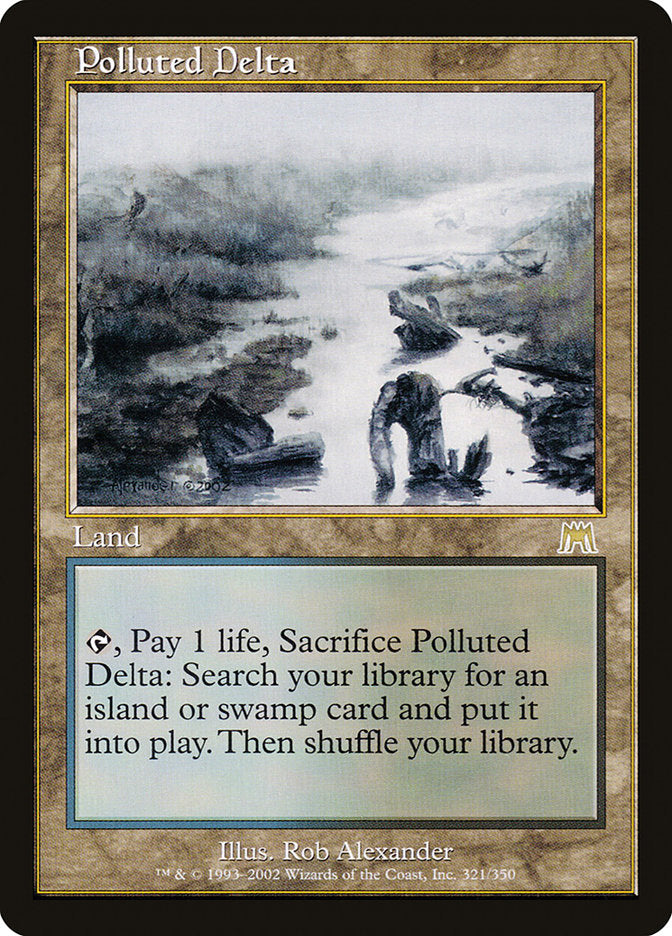Polluted Delta - [Foil, Retro Frame] Onslaught (ONS)