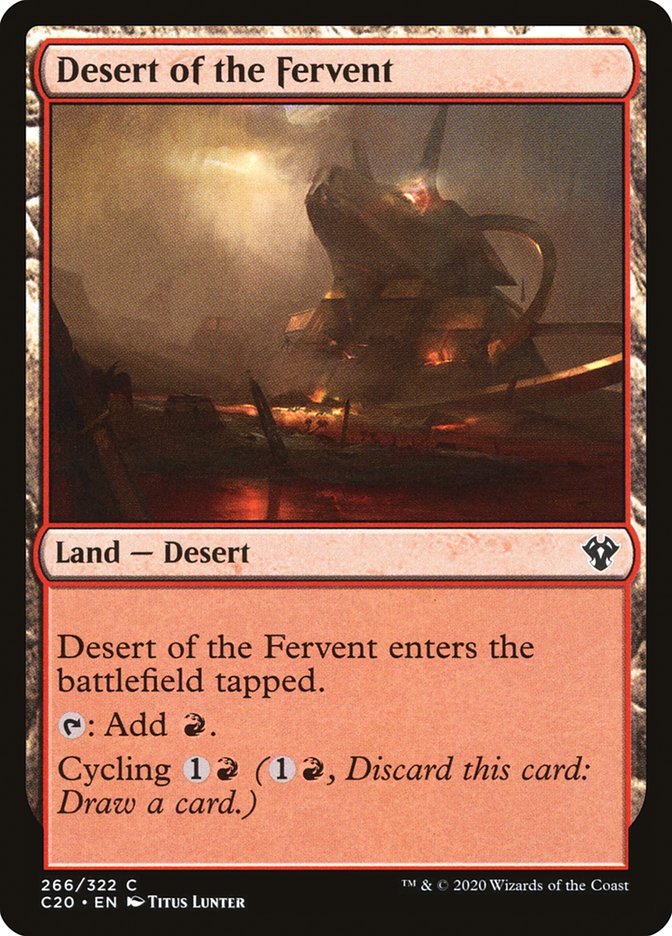 Desert of the Fervent - Commander 2020 (C20)