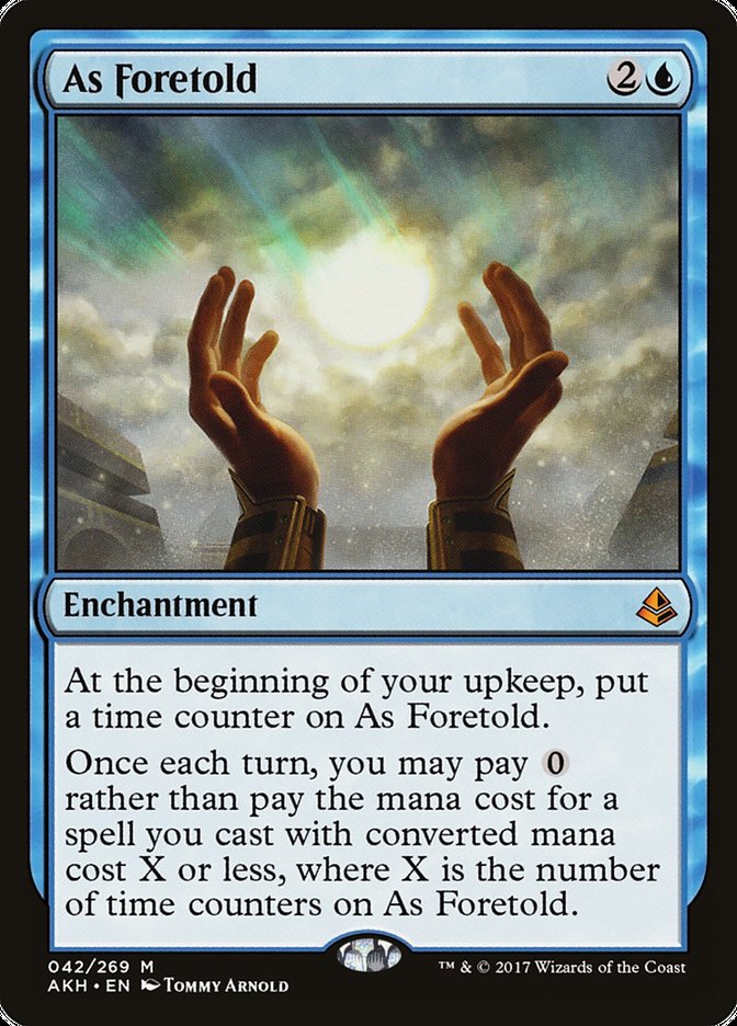 As Foretold - [Foil] Amonkhet (AKH)