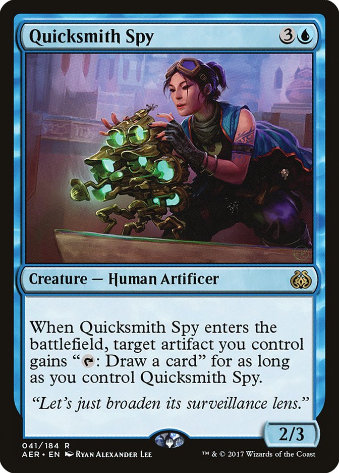 Quicksmith Spy - [Foil] Aether Revolt (AER)