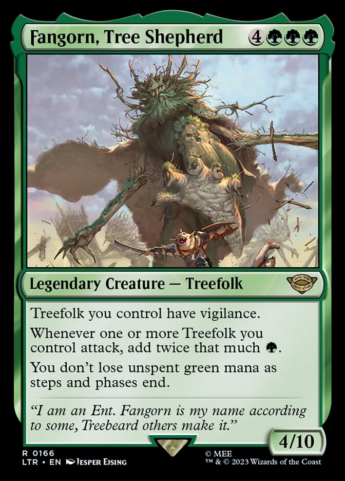 Fangorn, Tree Shepherd - [Foil] The Lord of the Rings: Tales of Middle-earth (LTR)