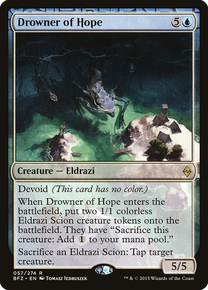 Drowner of Hope - [Foil] Battle for Zendikar (BFZ)