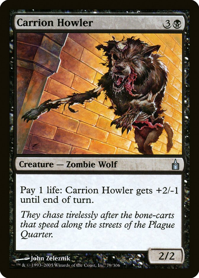 Carrion Howler - [Foil] Ravnica: City of Guilds (RAV)