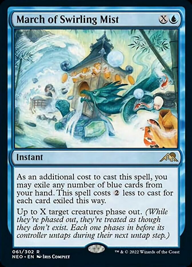 March of Swirling Mist - [Foil] Kamigawa: Neon Dynasty (NEO)